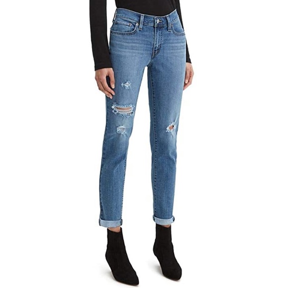 Levi’s Boyfriend Jeans SZ 29 - Picture 2 of 7